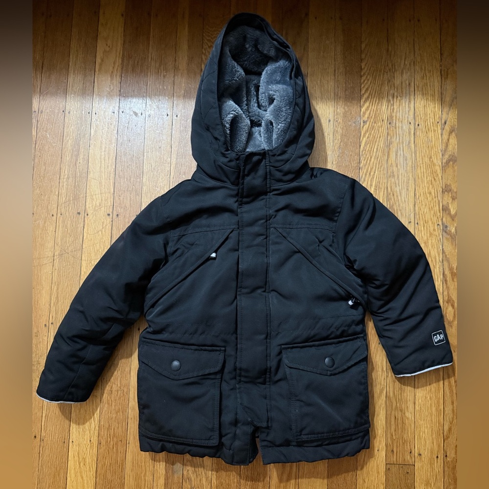 Boys Gap Parka Jacket. Size XS Boys 4/5